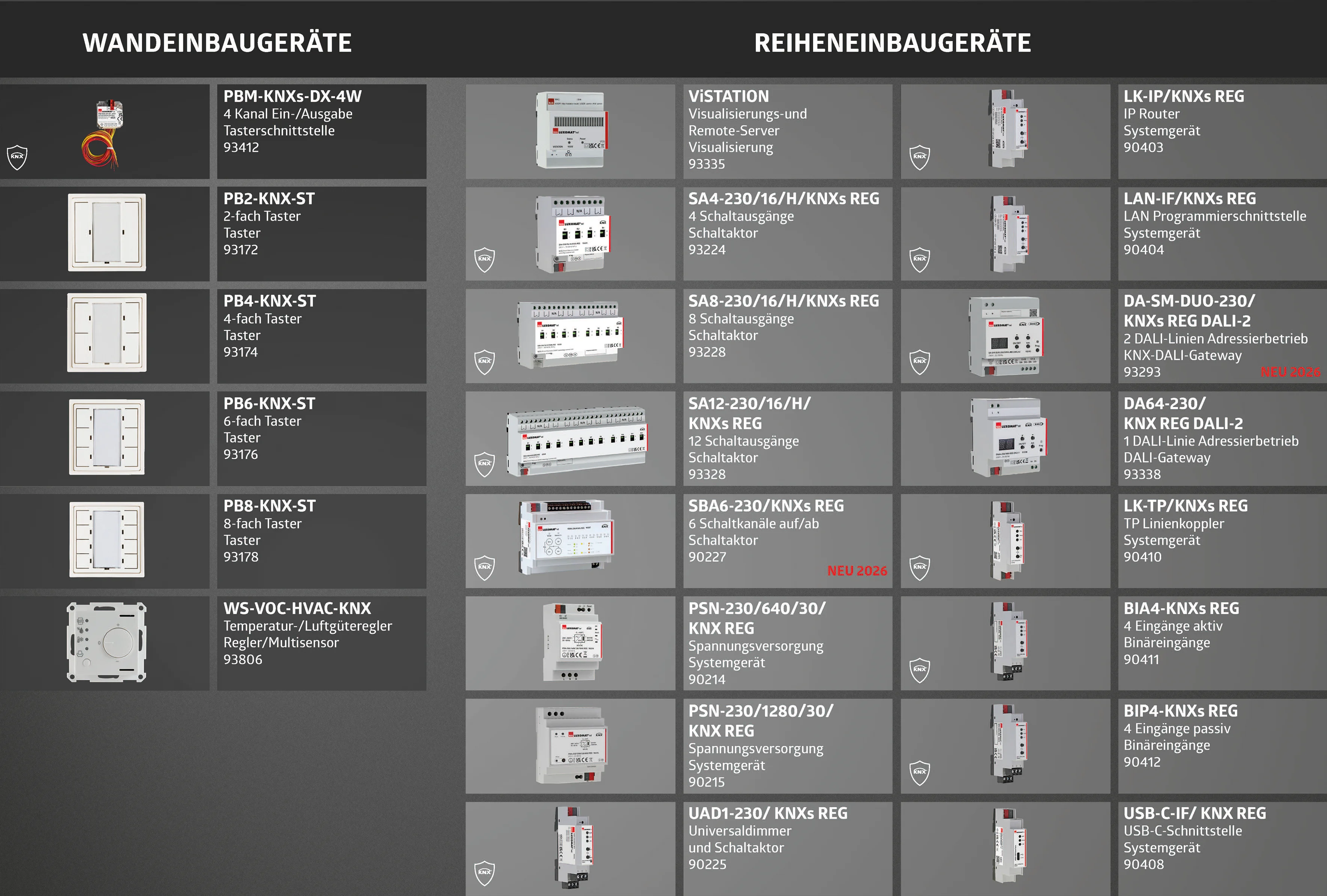 KNX Geräte B.E.G. Brück Electronic GmbH