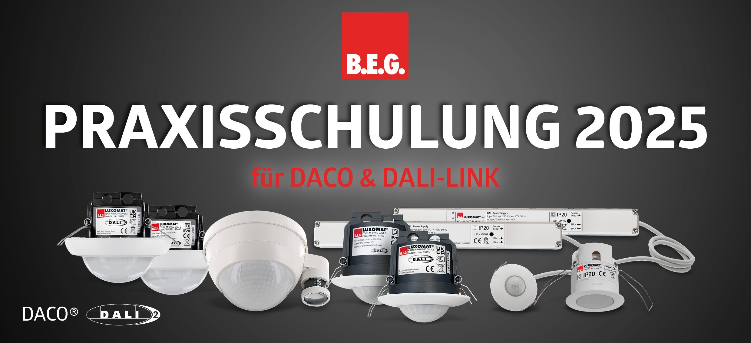 Anmeldung DALI B.E.G. Brück Electronic GmbH