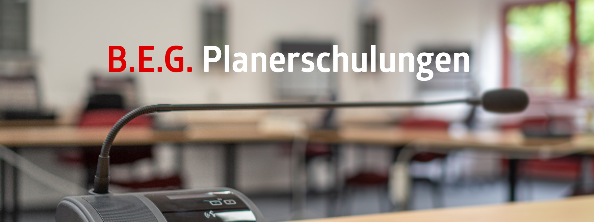 Anmeldung Planer B.E.G. Brück Electronic GmbH